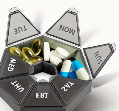 7-Day Radial Medication Vault
