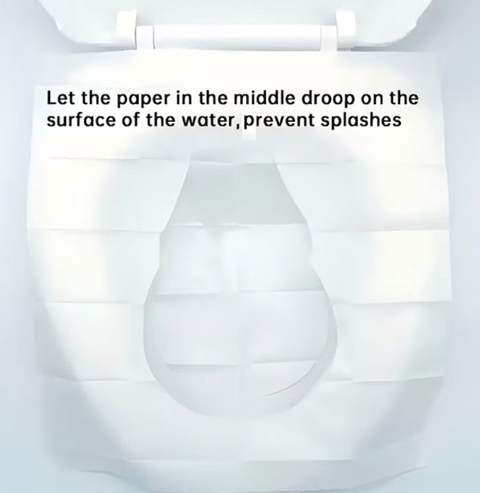 Flushable Toilet Seat Covers (Pack of 10)