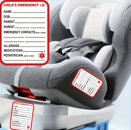 Child Emergency Sticker (Pack of 2)