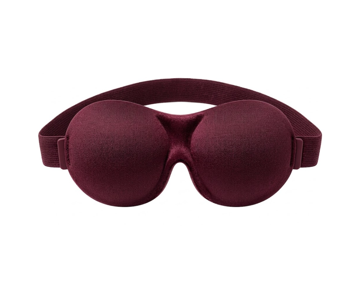 3D Contoured Blackout Sleep Mask