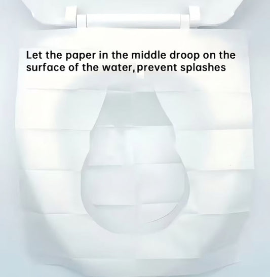 Flushable Toilet Seat Covers (Pack of 10)