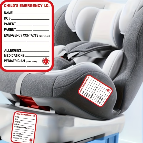 Child Emergency Sticker (Pack of 2)