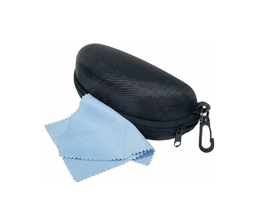 Pro-Zip Hard Shell Eyewear Vault + Cloth