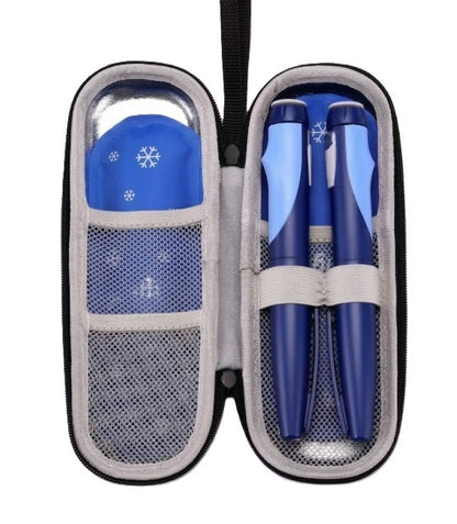 Insulin Cooler Travel Case + Cooling Gel Pack