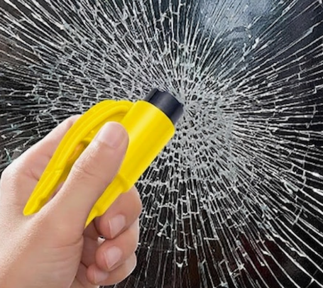 Escape Tool – Window Breaker & Seatbelt Cutter