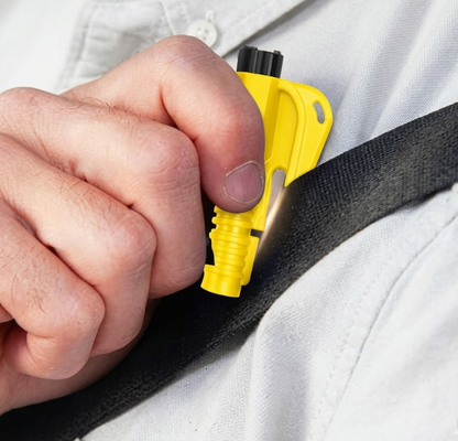 Escape Tool – Window Breaker & Seatbelt Cutter